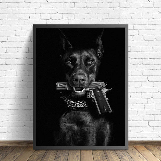 Guardian Grit Doberman Canvas